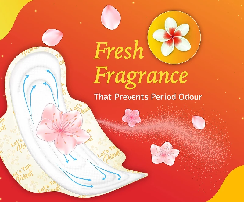 Niine Dry Comfort Regular Sanitary Pads, 18 Pads-5.webp